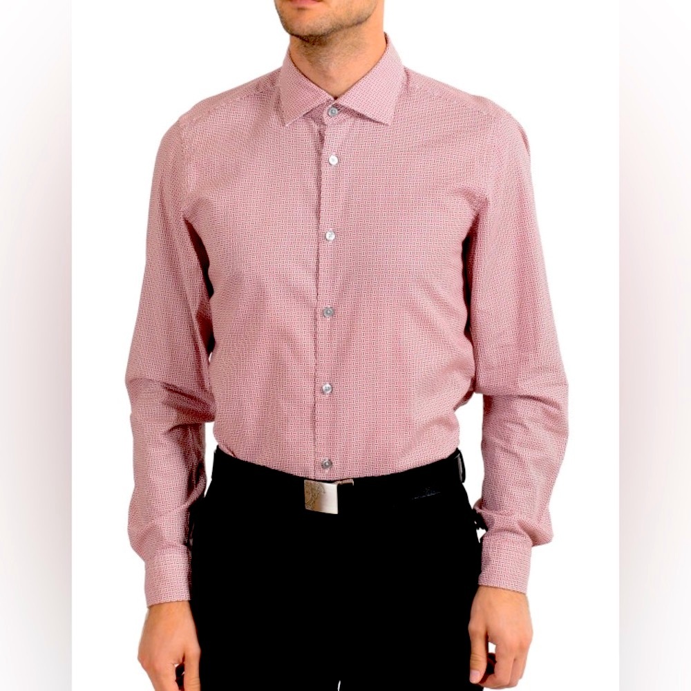 Boss by Hugo Boss Men's Button-Down Long Sleeve Shirt Size XL